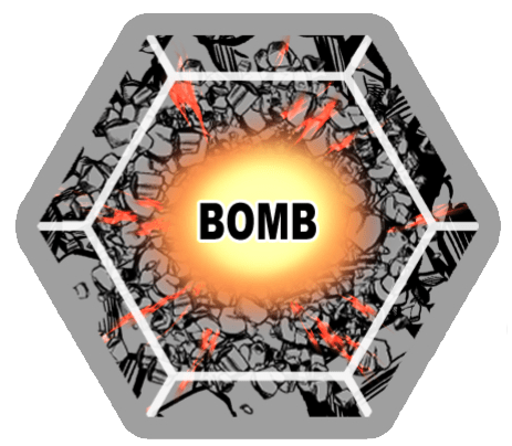 Bomb terrain icon